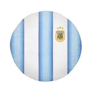 Argentina soccer team 2026 - Round beach towel - Caudie