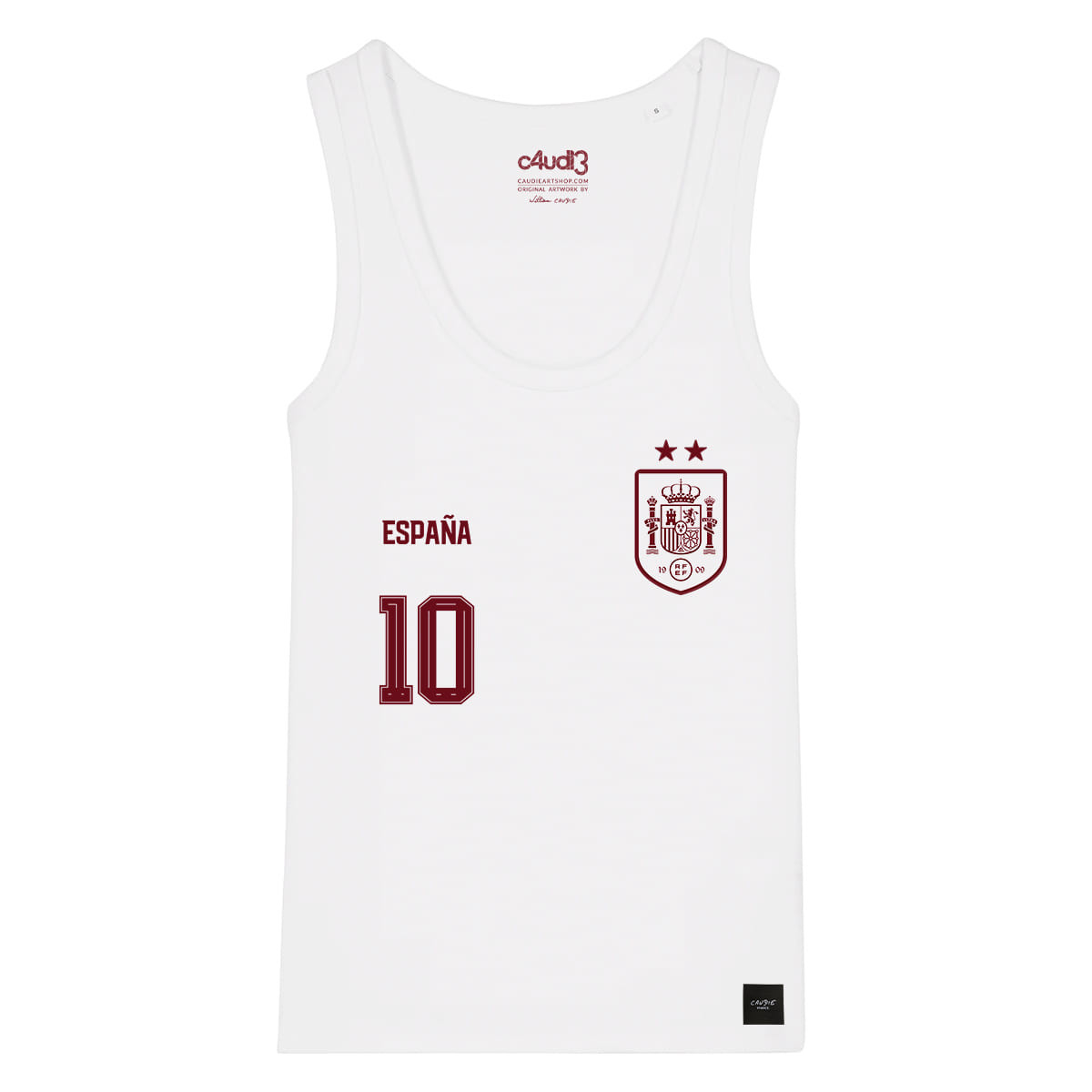 Spain soccer team 2 stars 2026 - Women s tank top - Caudie