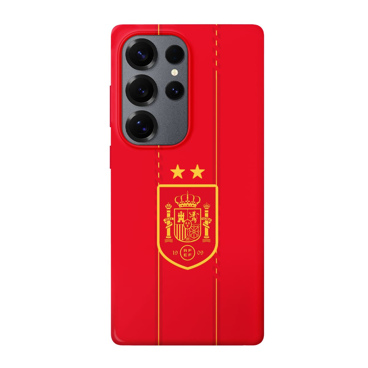 Équipe d'Espagne foot 2 étoiles 2026 - Coque de téléphone - Caudie