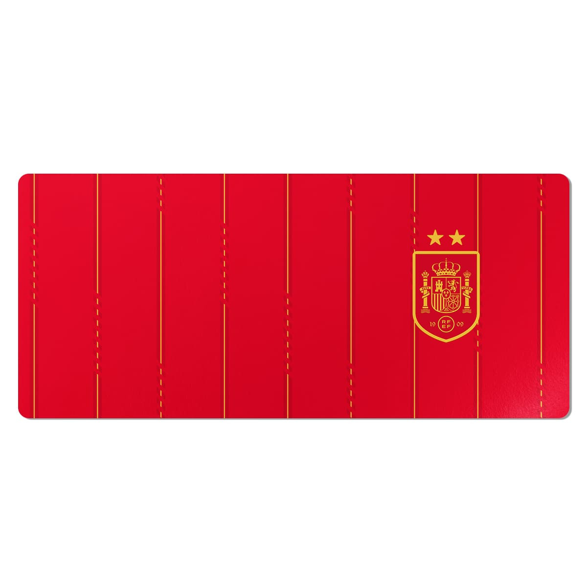 Équipe d'Espagne foot 2 étoiles 2026 - Tapis de souris gaming XXL - Caudie