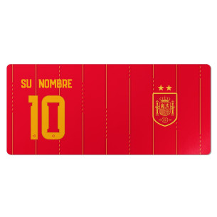 Équipe d'Espagne foot 2 étoiles 2026 - Tapis de souris gaming XXL - Caudie 2