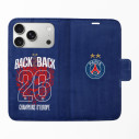 PSG 2 étoiles ligue des champions 2026 - Coque portefeuille - Caudie