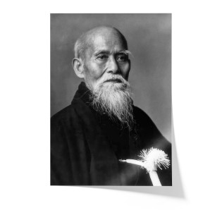 Poster O Sensei Morihei Ueshiba v1 - Caudie 2