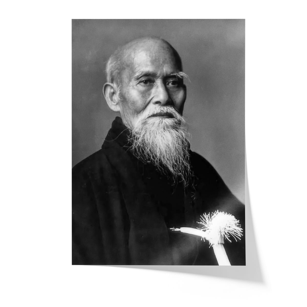 Poster O Sensei Morihei Ueshiba v1 - Caudie