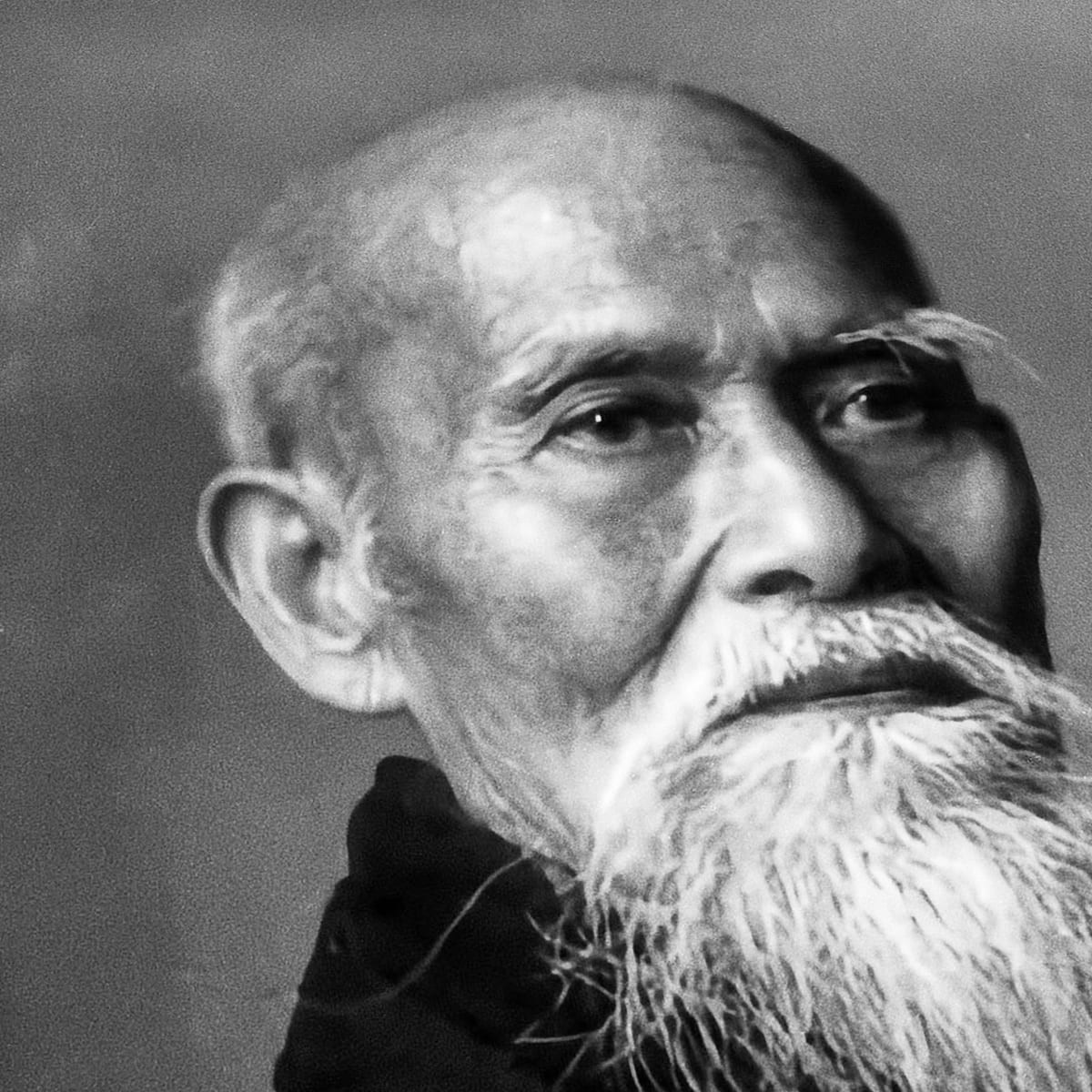 Poster O Sensei Morihei Ueshiba v1 - Caudie