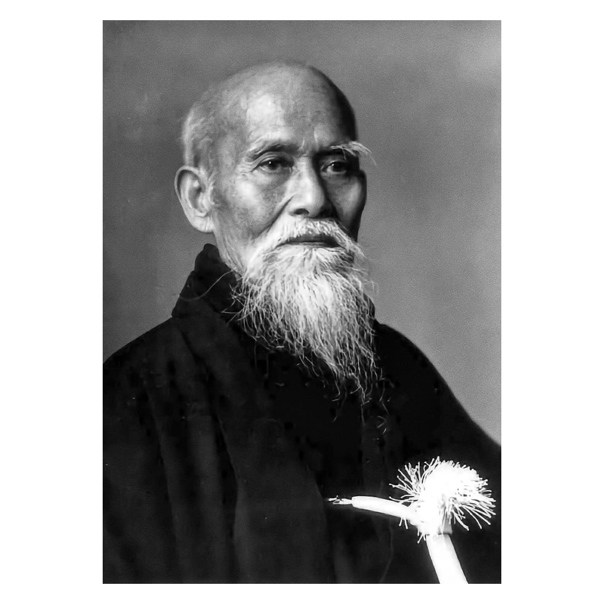 Poster O Sensei Morihei Ueshiba v1 - Caudie