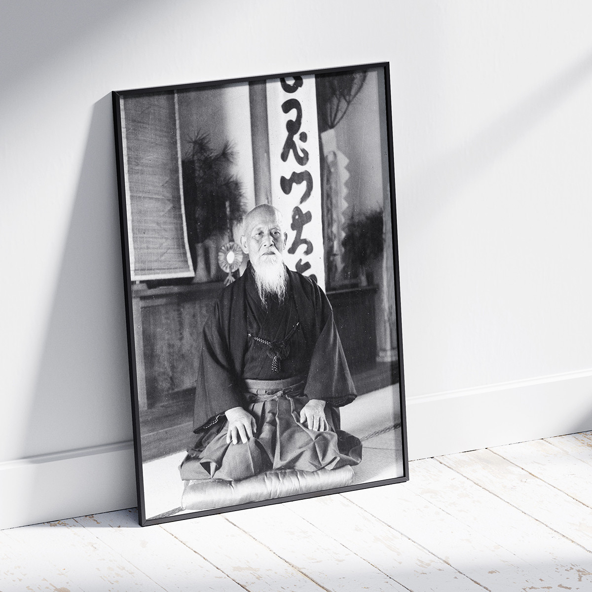 Poster O Sensei Morihei Ueshiba v2 - Caudie