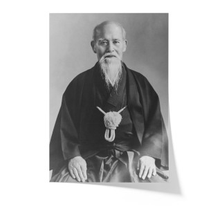 Poster O Sensei Morihei Ueshiba v3 - Caudie 2