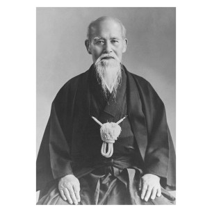 Poster O Sensei Morihei Ueshiba v3 - Caudie