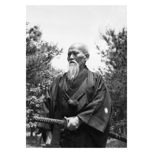 Poster O Sensei Morihei Ueshiba v4 - Caudie