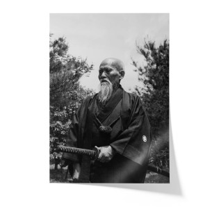 Poster O Sensei Morihei Ueshiba v4 - Caudie 2