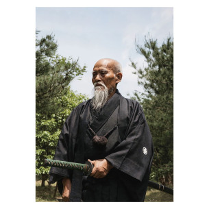 Poster O Sensei Morihei Ueshiba v4 - Caudie