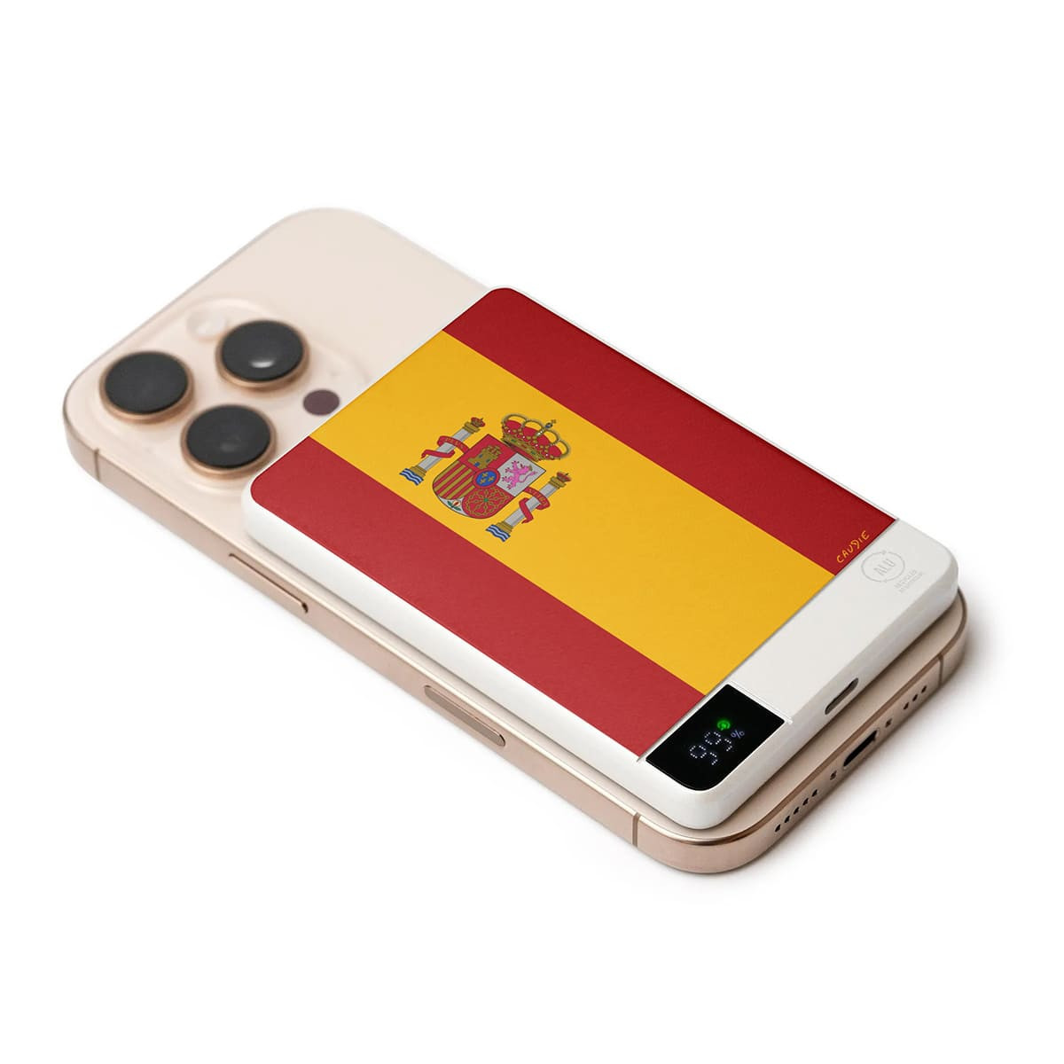 Flag of Spain - External battery - Caudie