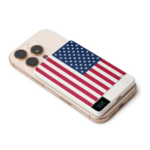 Flag of the United States of America - External battery - Caudie 2