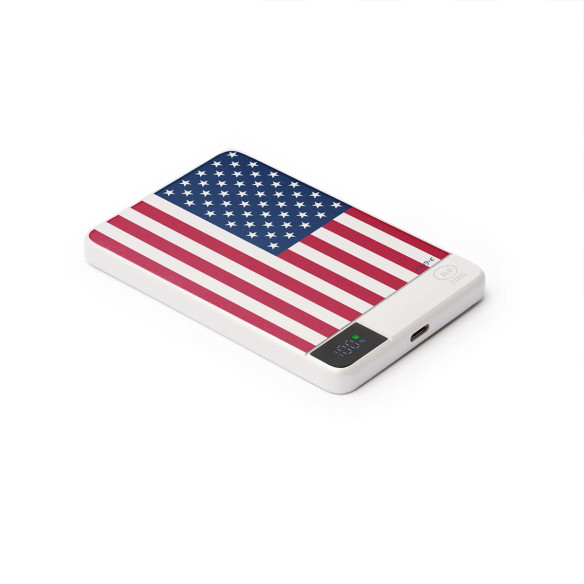 Flag of the United States of America - External battery - Caudie