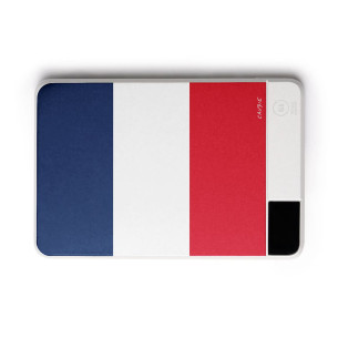Flag of France - External battery - Caudie