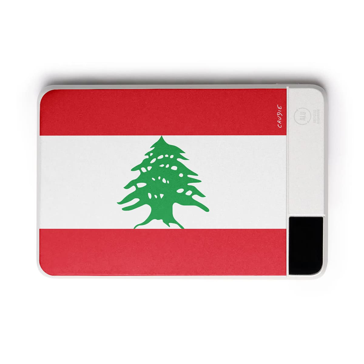 Flag of Lebanon - External battery - Caudie