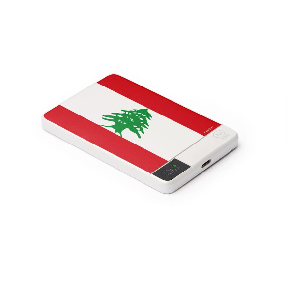 Drapeau du Liban - Batterie externe - Caudie