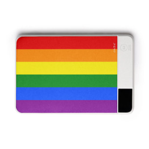LGBT rainbow flag - External battery - Caudie