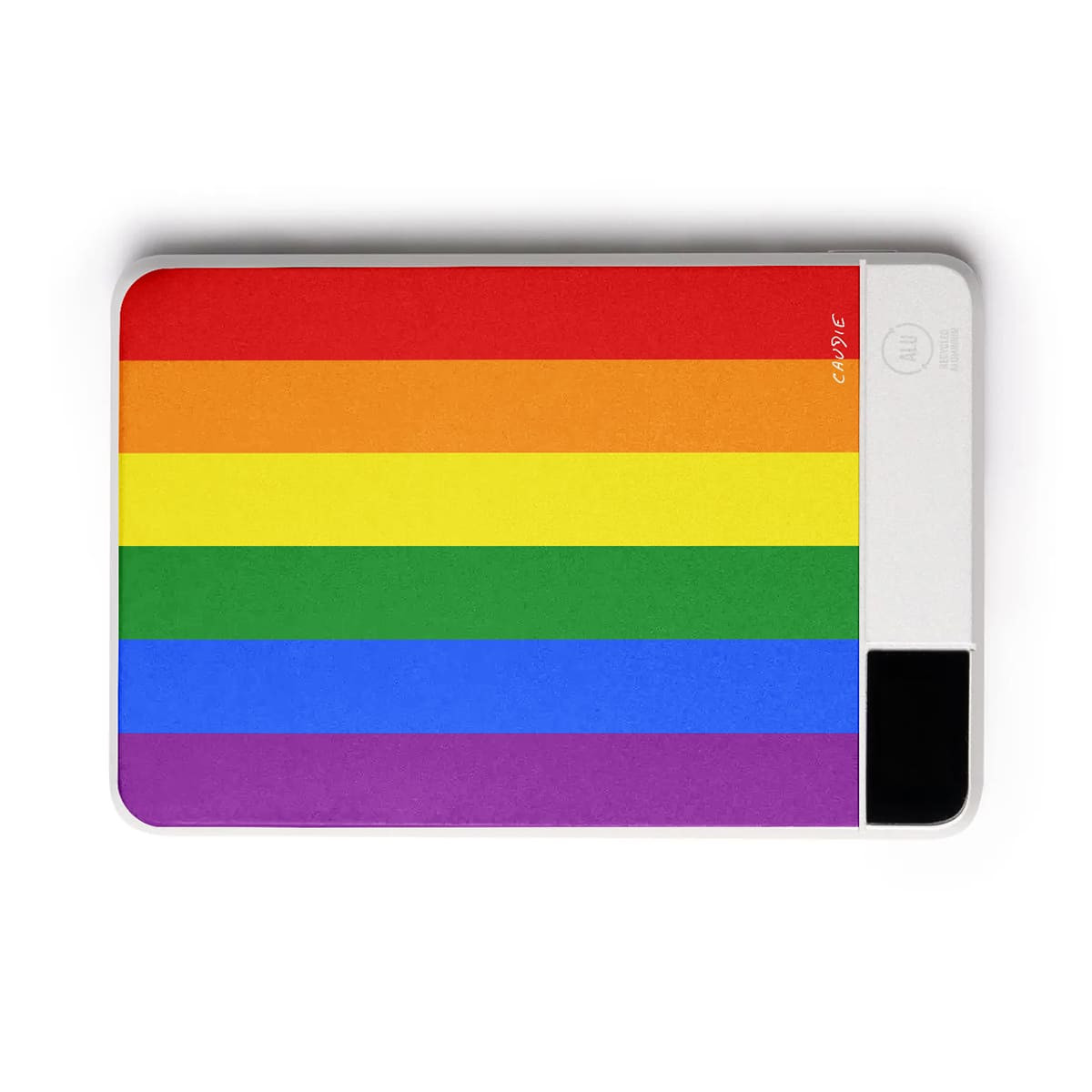 Drapeau arc en ciel LGBT - Batterie externe - Caudie
