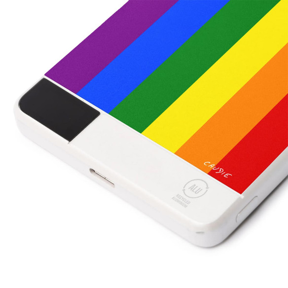 LGBT rainbow flag - External battery - Caudie