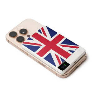 Flag of United Kingdom - External battery - Caudie 2
