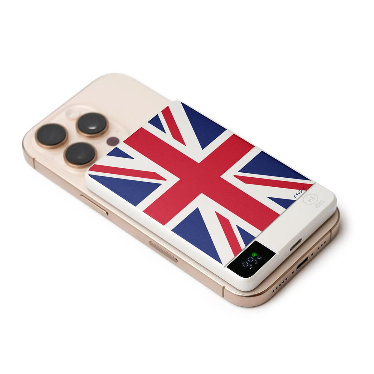Flag of United Kingdom - External battery - Caudie