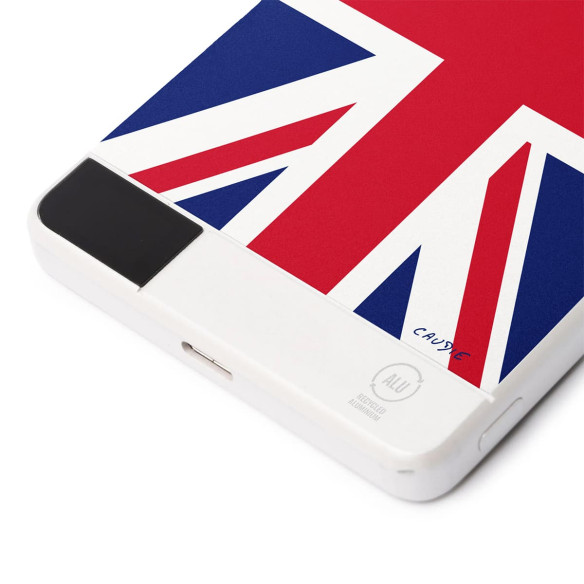 Flag of United Kingdom - External battery - Caudie