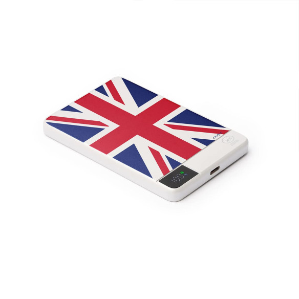 Flag of United Kingdom - External battery - Caudie