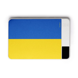 Flag of Ukraine - External battery - Caudie