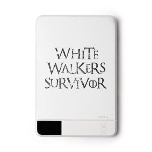 White Walkers Survivor - External battery - Game Of Thrones - Caudie