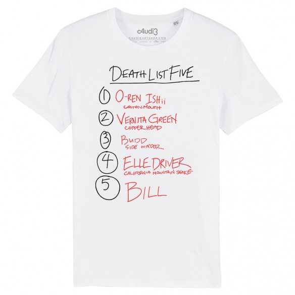 DEATH LIST FIVE - Men's tee-shirt - Caudie