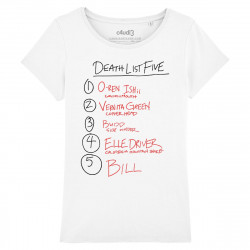 DEATH LIST FIVE - Tee-shirt femme - Caudie