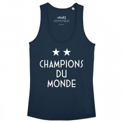 CHAMPIONS DU MONDE - 2 ÉTOILES - Women s t-shirt's tank top - Caudie