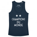 CHAMPIONS DU MONDE - 2 ÉTOILES - Women's tank top - Caudie