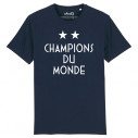 CHAMPIONS DU MONDE - 2 ÉTOILES - T-shirt homme - Caudie