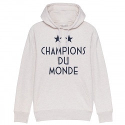 CHAMPIONS DU MONDE - 2 ÉTOILES - Hoodie - Caudie