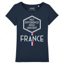 NOS DIFFERENCES NOUS UNISSENT - Tee-shirt femme - Caudie