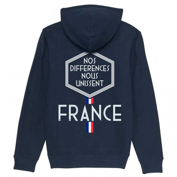 NOS DIFFERENCES NOUS UNISSENT - Hoodie - Caudie
