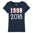1998 - 2018 - Women's tee-shirt - Caudie