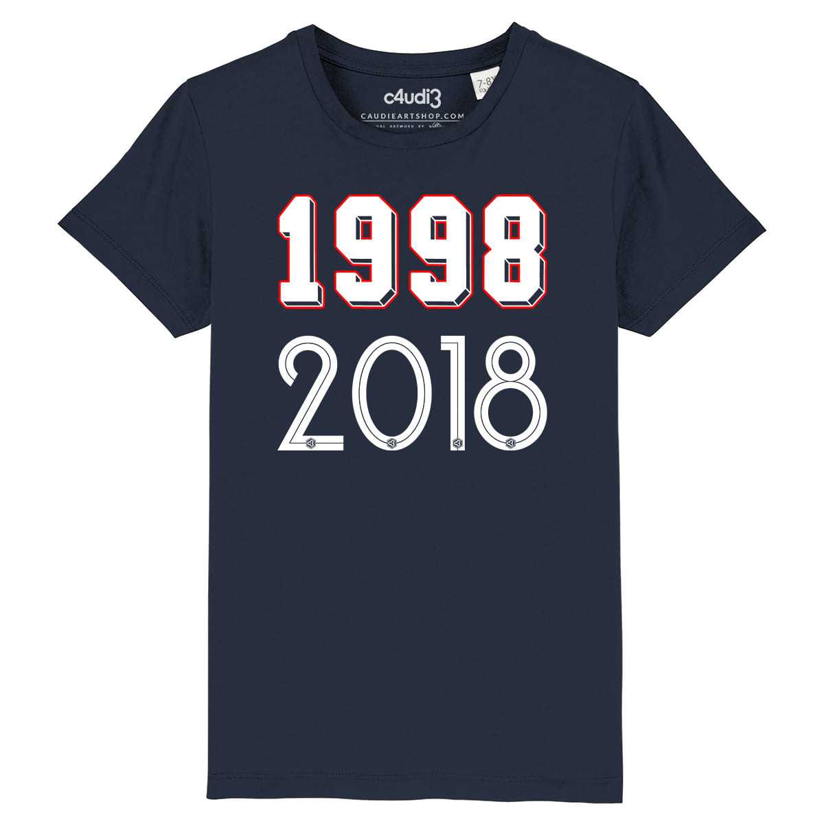 1998 - 2018 - T-shirt enfant - Caudie