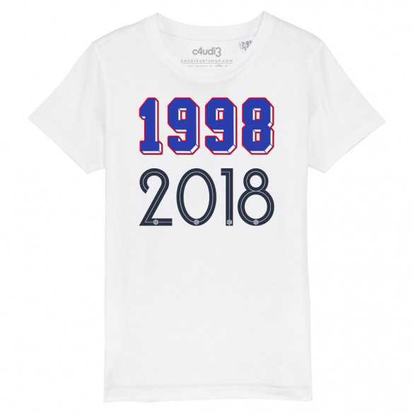 1998 - 2018 - T-shirt enfant - Caudie