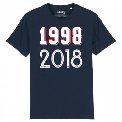 1998 - 2018 - T-shirt homme - Caudie