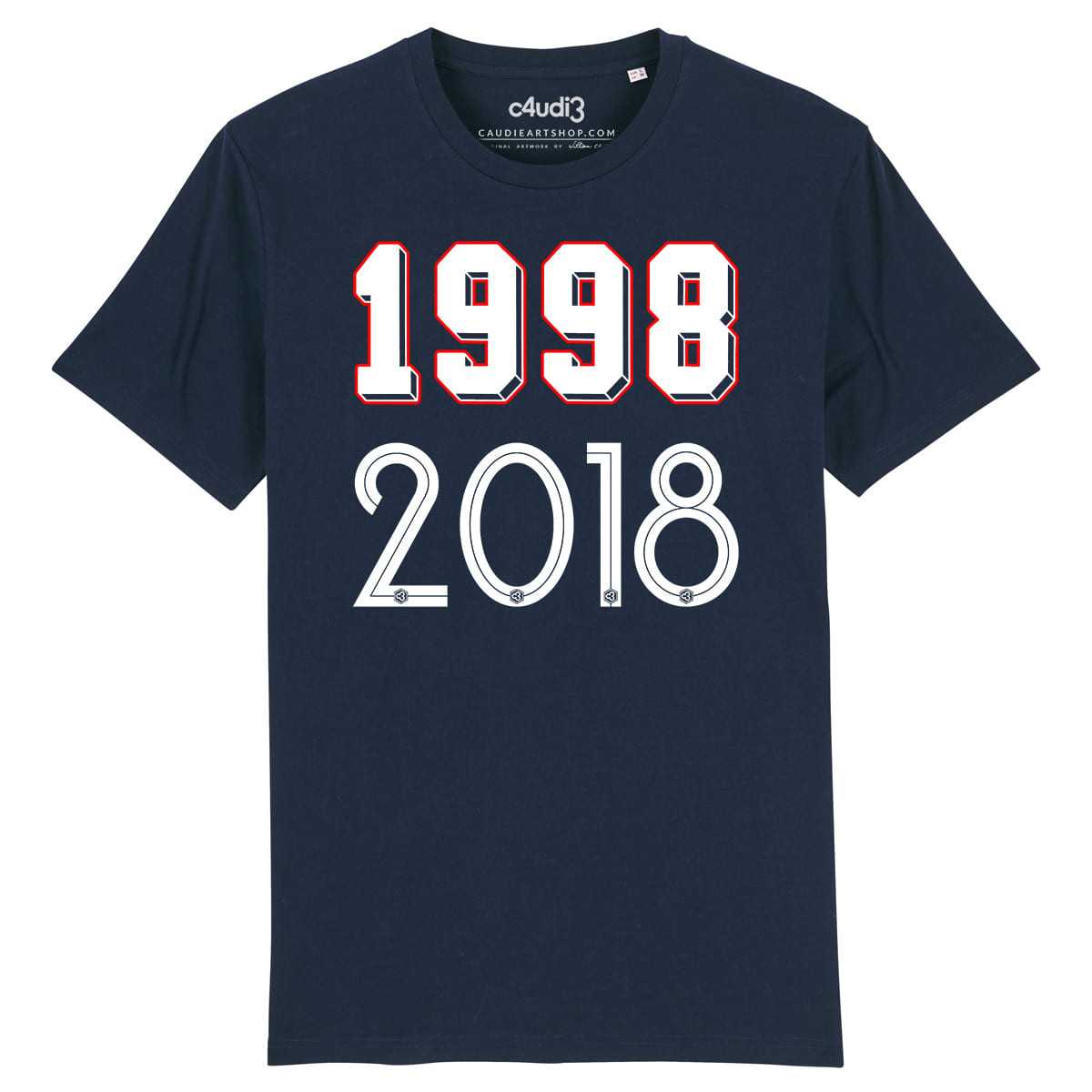 1998 - 2018 - Men s t-shirt - Caudie