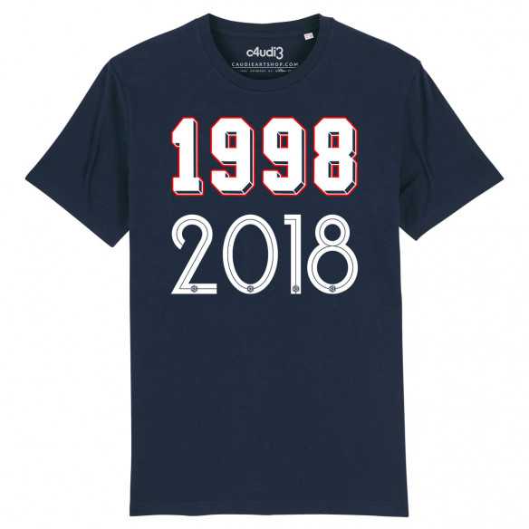 1998 - 2018 - Tee-shirt homme - Caudie