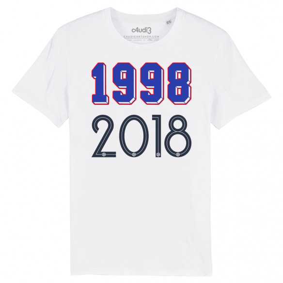 1998 - 2018 - Tee-shirt homme - Caudie