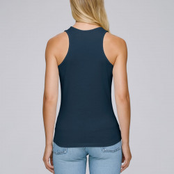 FIÈRE D ÊTRE BLEUE - Women s t-shirt's tank top - Caudie 2