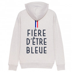 FIÈRE D'ÊTRE BLEUE - Hoodie - Caudie