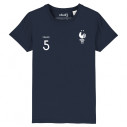 ÉQUIPE DE FRANCE - 2 ÉTOILES + 5 Kounde - T-shirt enfant - Caudie