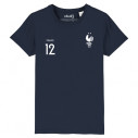 ÉQUIPE DE FRANCE - 2 ÉTOILES + 12 Kolo Muani - Kid s t-shirt - Caudie
